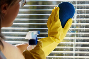 Cleaning the windows might help your office sell quicker