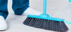 Man Choosing the Best commercial cleaner for his busines.