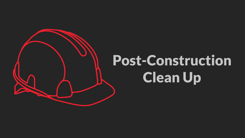 post-construction clean up