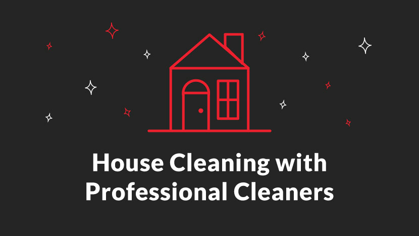 House Cleaning with Professional Cleaners
