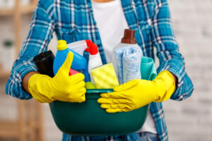 Cleaning supplies you can use to clean your office in the winter