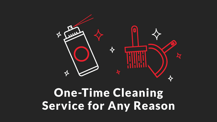 One-Time Cleaning Service for Any Reason